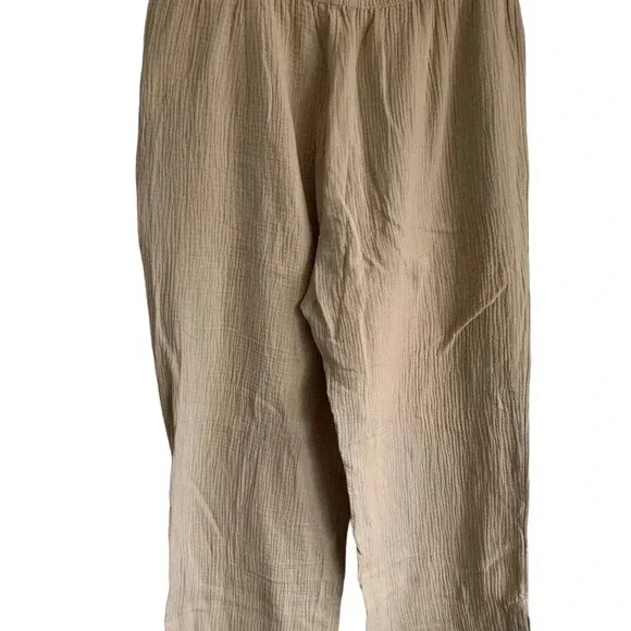 Soft Surroundings Gauze Wide Leg Pants - Picture 3 of 10